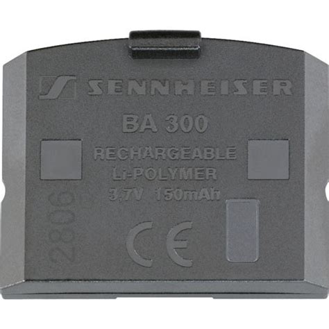 Sennheiser BA300 - Rechargeable Lithium-Ion Battery 500898 B&H