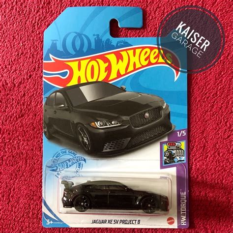 Hot Wheels Jaguar XE SV Project 8 Black Shopee Malaysia