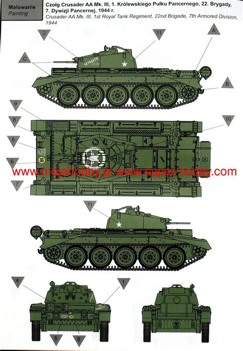 Crusader Mk Iii Anti Aircraft Tank With 20mm Oerlikon Guns Ibg 72070