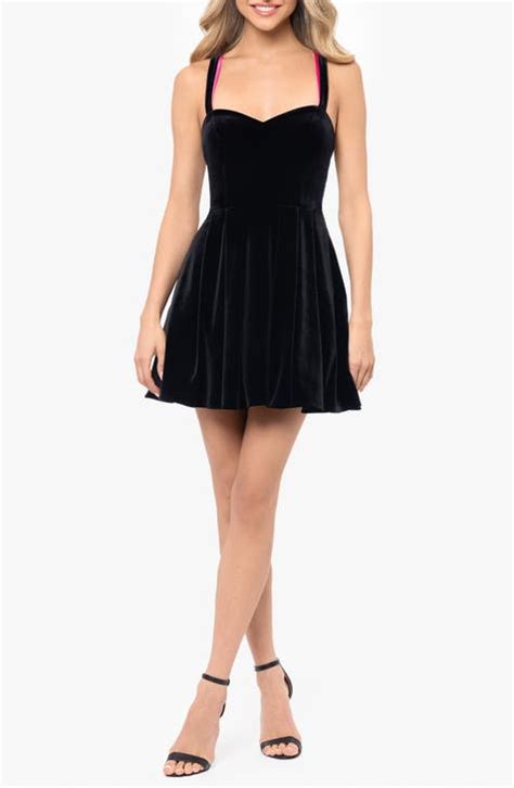 Black Velvet Dresses Nordstrom