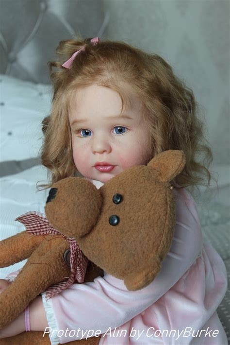 Alin Reborn Vinyl Toddler Doll Kit By Conny Burke