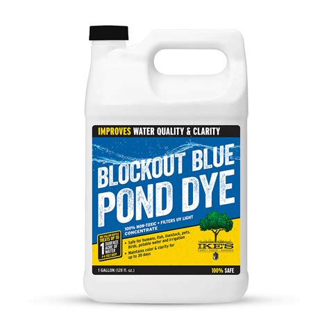 Blockout Blue Pond Dye | Specialty Concentrates | IKE's Products