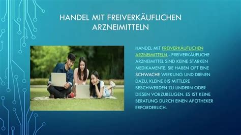 Ppt Handel Mit Freiverk Uflichen Arzneimitteln Powerpoint