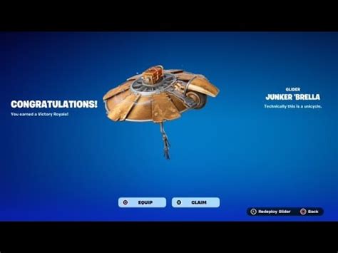 How To Get The Ranker S Junker Brella For Free In Fortnite Youtube