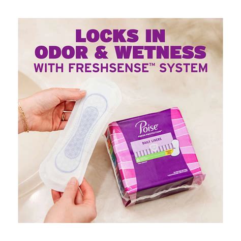 Buy Poise Daily Liners, Incontinence Panty Liners, 2 Drop Very