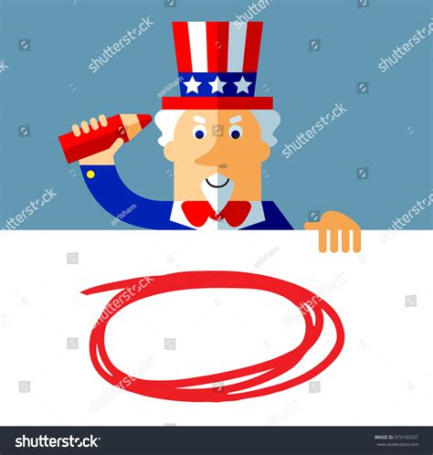 uncle sam drawing easy 5