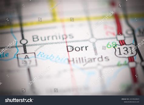 Map Of Dorr Michigan