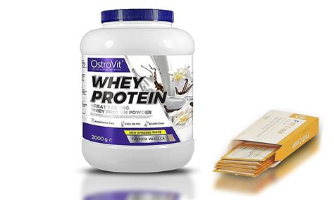 OSTROVIT WHEY PROTEIN BIAŁKO WPC 2000g witaminy 7051803166