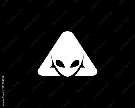 Alien Logo Stock Vector Adobe Stock