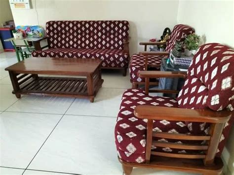 Brown Seater Designer Sofa Set Fabric At Best Price In