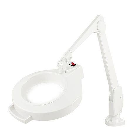 Dazor Circline Clamp Mount Inch Magnifier Diopter X Whi