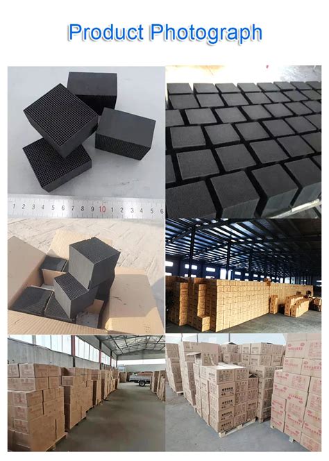 Tianyi Iodine Value Honeycomb Activated Carbon Square Brick