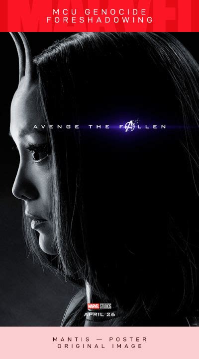 Avengers: Endgame (2019) – Mantis (The Snap) – 9/11 Reckoning