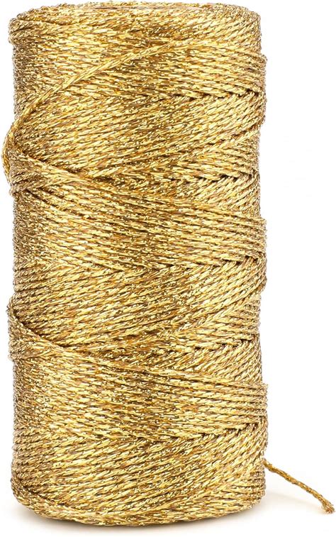 Amazon 328 Feet Cotton Bakers Twine String Gold Twine String Gift