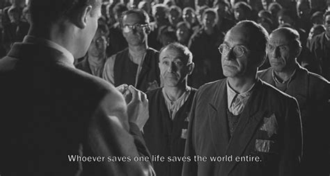 Whoever Saves One Life Saves The World Entire Schindler S List