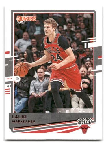 Lauri Markkanen 2020 Donruss BASKETBALL 188 Chicago Bulls EBay