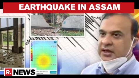 Magnitude Earthquake Jolts Assam Heavy Tremors Felt In West Bengal