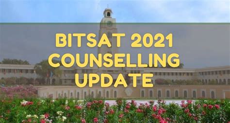 BITSAT Counselling 2021 Archives My Exam EduBlog Of ALLEN Career