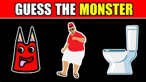 Guess The REAL MONSTER Garten Of Banban 4 Skibidi Toilet Boom