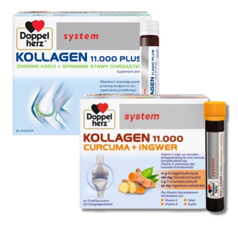 Doppelherz system KOLLAGEN 11 000 PLUS 30 ampułek po 25ml KOLLAGEN