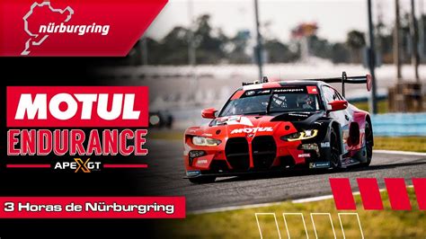 MOTUL ENDURANCE 3 horas de Nürburgring Nordschleife GT3 1ª Etapa