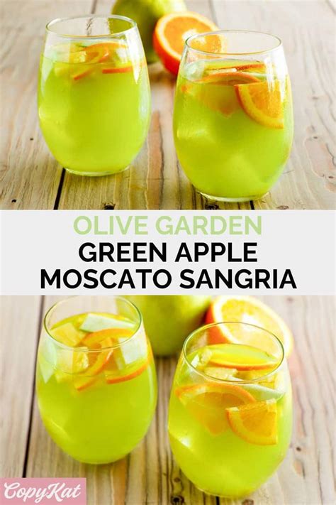 Olive Garden Green Apple Sangria Copykat Recipes