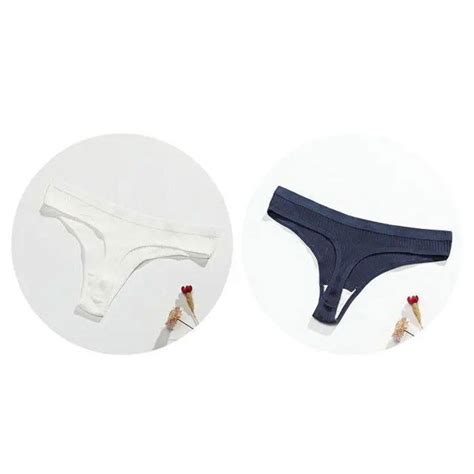 Culotte string en coton pour femme sous vêtement sexy taille basse bikini grande taille 2 pièces