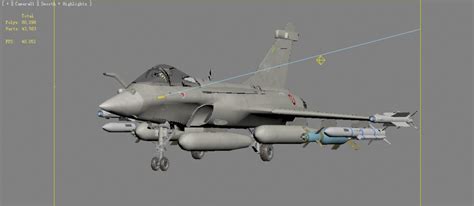 Dassault Rafale M Fighter Jet Model - TurboSquid 2130801