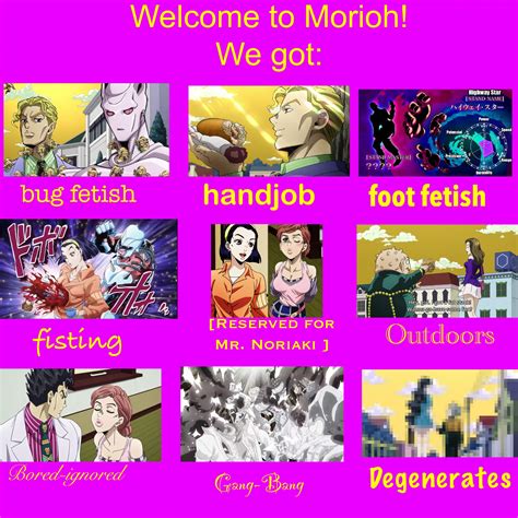 The Wonderful Town Of Morioh Rshitpostcrusaders