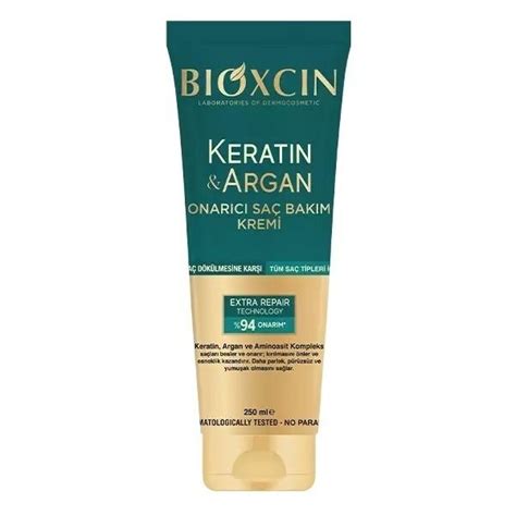 Bioxcin Keratin Argan Repair Conditioner Ml All Hair Types Marasi