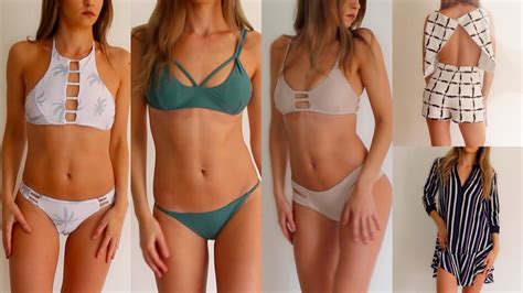 AFFORDABLE BIKINI TRY ON SUMMER LOOKBOOK Zaful YouTube