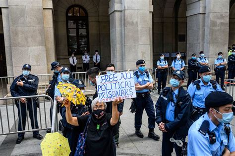 Hong Kong Pro Democracy Activists Sentenced To Prison As Beijing Cracks