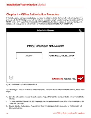 installation  authorization manual