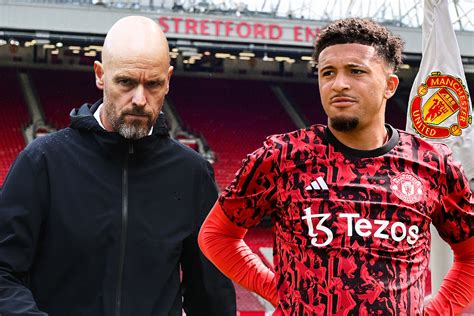 Jadon Sancho Ch Ng I Erik Ten Hag V B Ng T I S H I