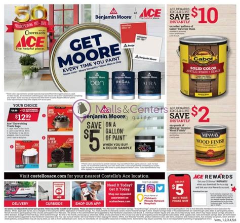 Ace Hardware Weekly Ad Valid From To Mallscenters