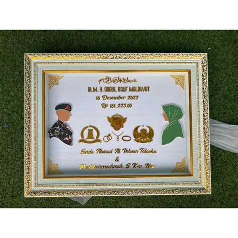 jual mahar logo akrilik mahar logo profesi mahar sesuai request