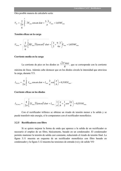 Electrónica de potencia Convertidores rectificadores de CA CD PDF