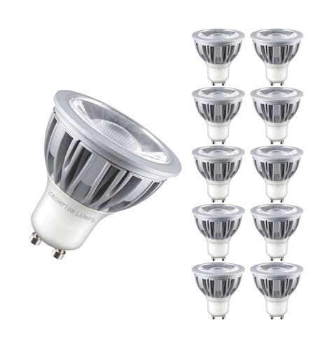 Crompton Led Gu10 5w 4000k 38° 50w Eqv Lightbulbs Direct