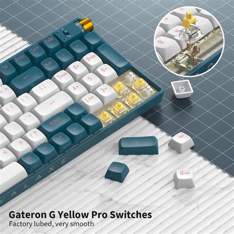 Mua ROYALAXE X ProtoArc R100 Wireless Mechanical Keyboard Hot Swappable Wired Bluetooth 5 0 2