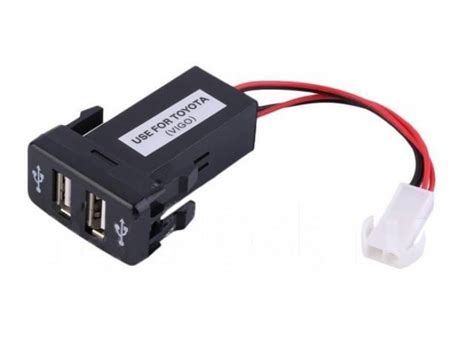 USB разъем в штатную заглушку TOYOTA - Купить в Avtoinstall.kg