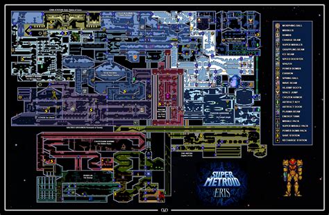 Super Metroid Eris Map Charin Aprilette