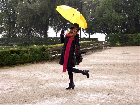 fashion notebook rainy day