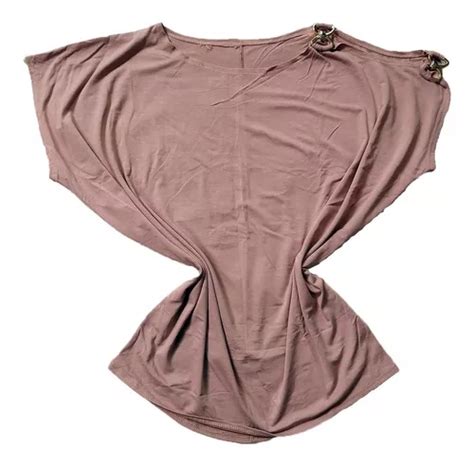 Blusinha Morcego Feminina Detalhe Dourado Plus Size Parcelamento Sem