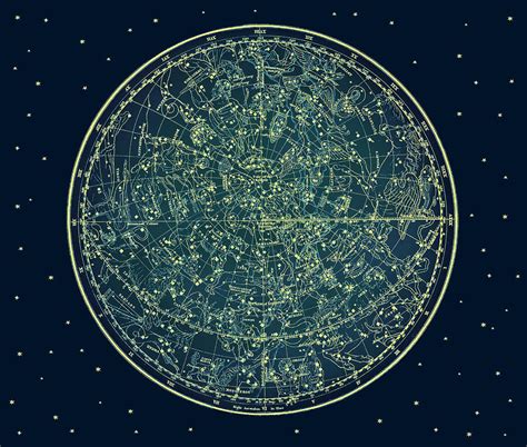 Zodiac Star Map Photograph by Marianna Mills - Pixels