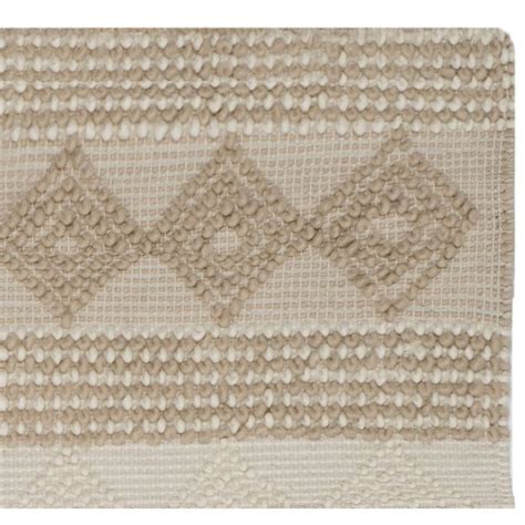 SAFAVIEH Natura Carly Geometric Braided Wool Area Rug Beige Ivory 8