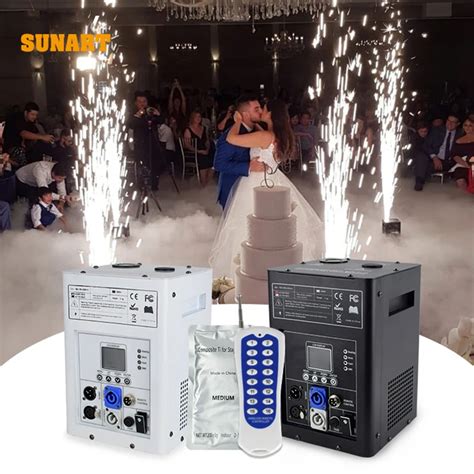 Sunart 600W Funken Maschine B Hne Effekt Beleuchtung F R DJ Disco Party