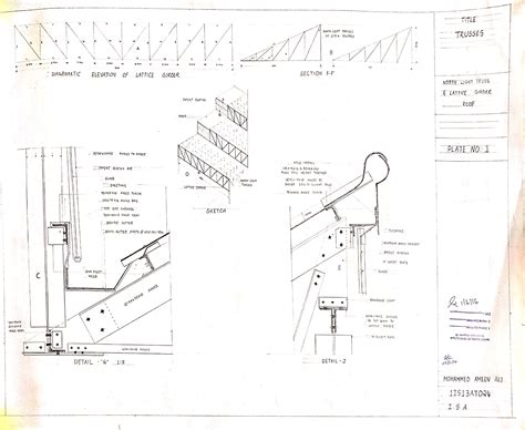 building construction  north light truss north light roof truss
