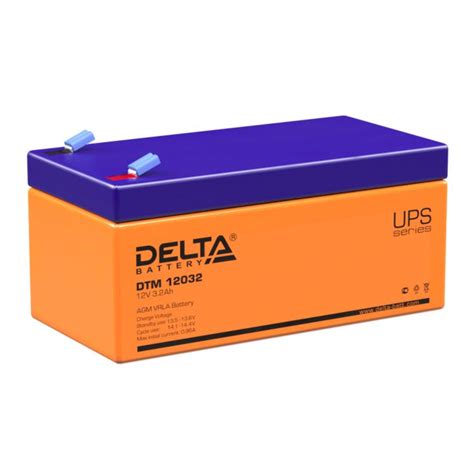 Delta Battery Аккумуляторная батарея DTM 12032 (12В) - UPS PLUS
