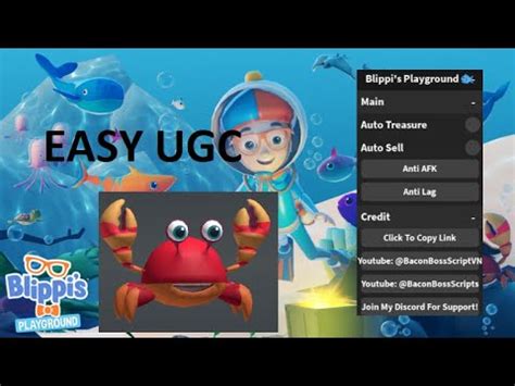 FREE UGC Blippi S Playground OP SCRIPT EASY UGC YouTube