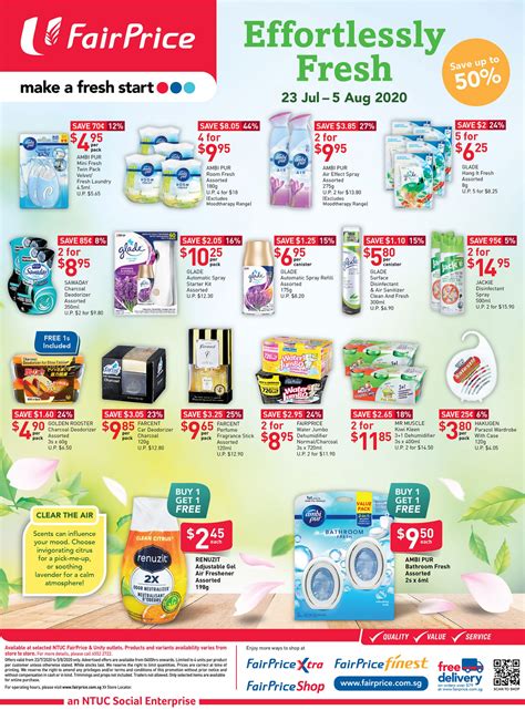 Ntuc Fairprice Weekly Promotion Ntuc National Day Promotion Weekly Offers October 2020